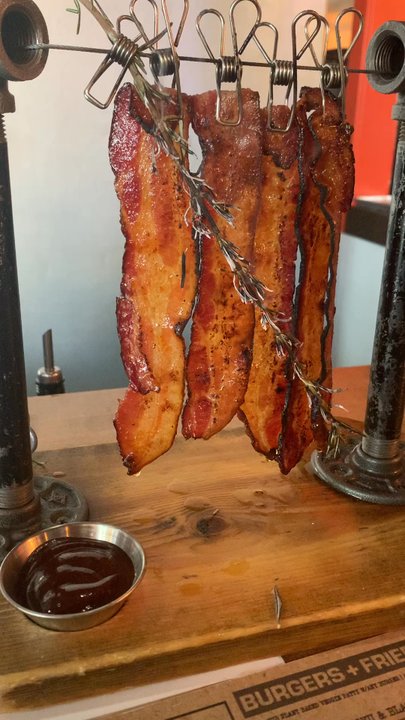 Sids Garage - Candied bacon - Burgers Near Me - Meridian, Idaho