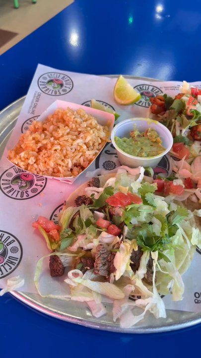 Uncle Berto's Burritos - 3 Tacos - Mexican Near Me - Simpsonville, South Carolina