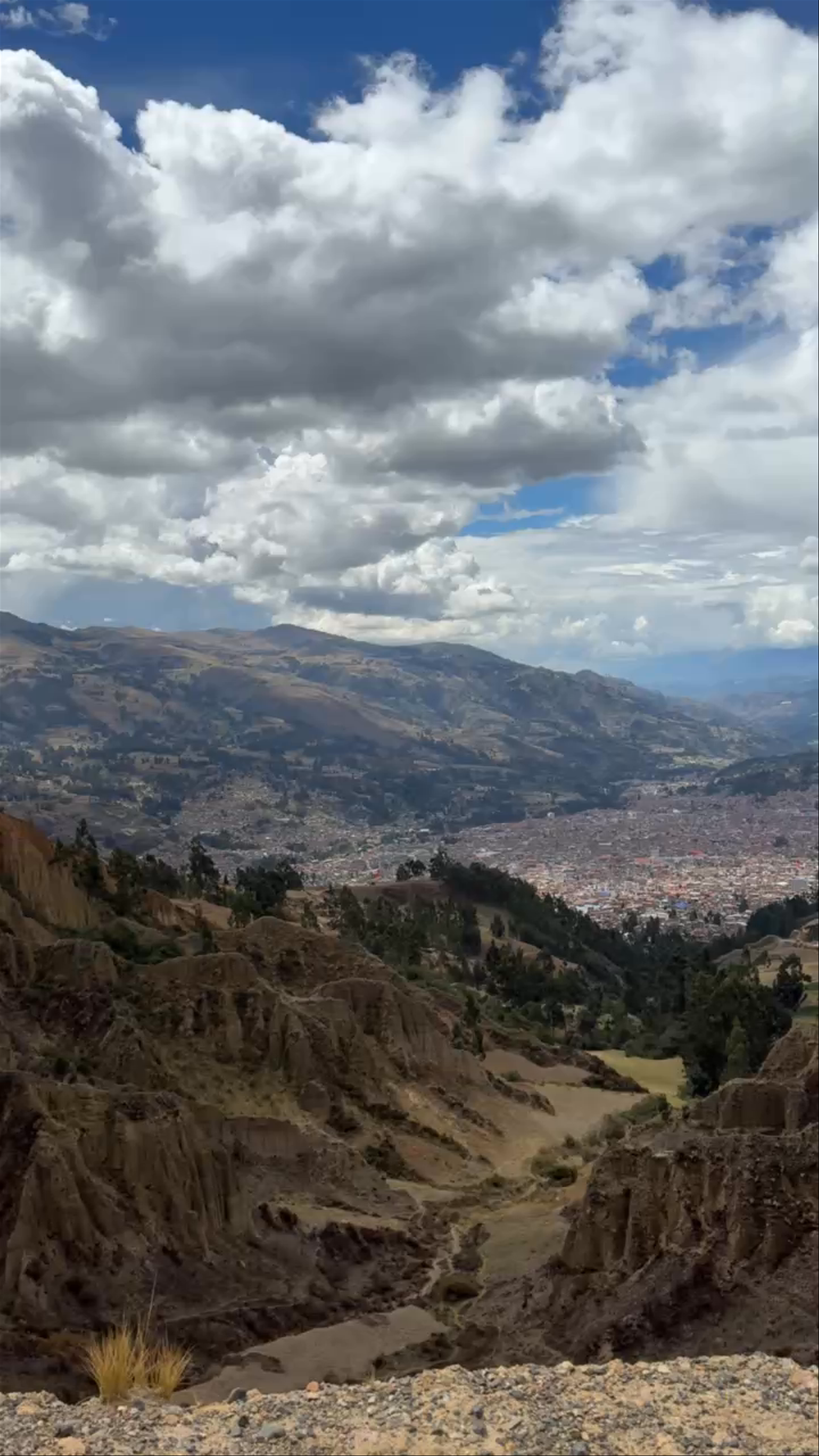 Point de camping o trek