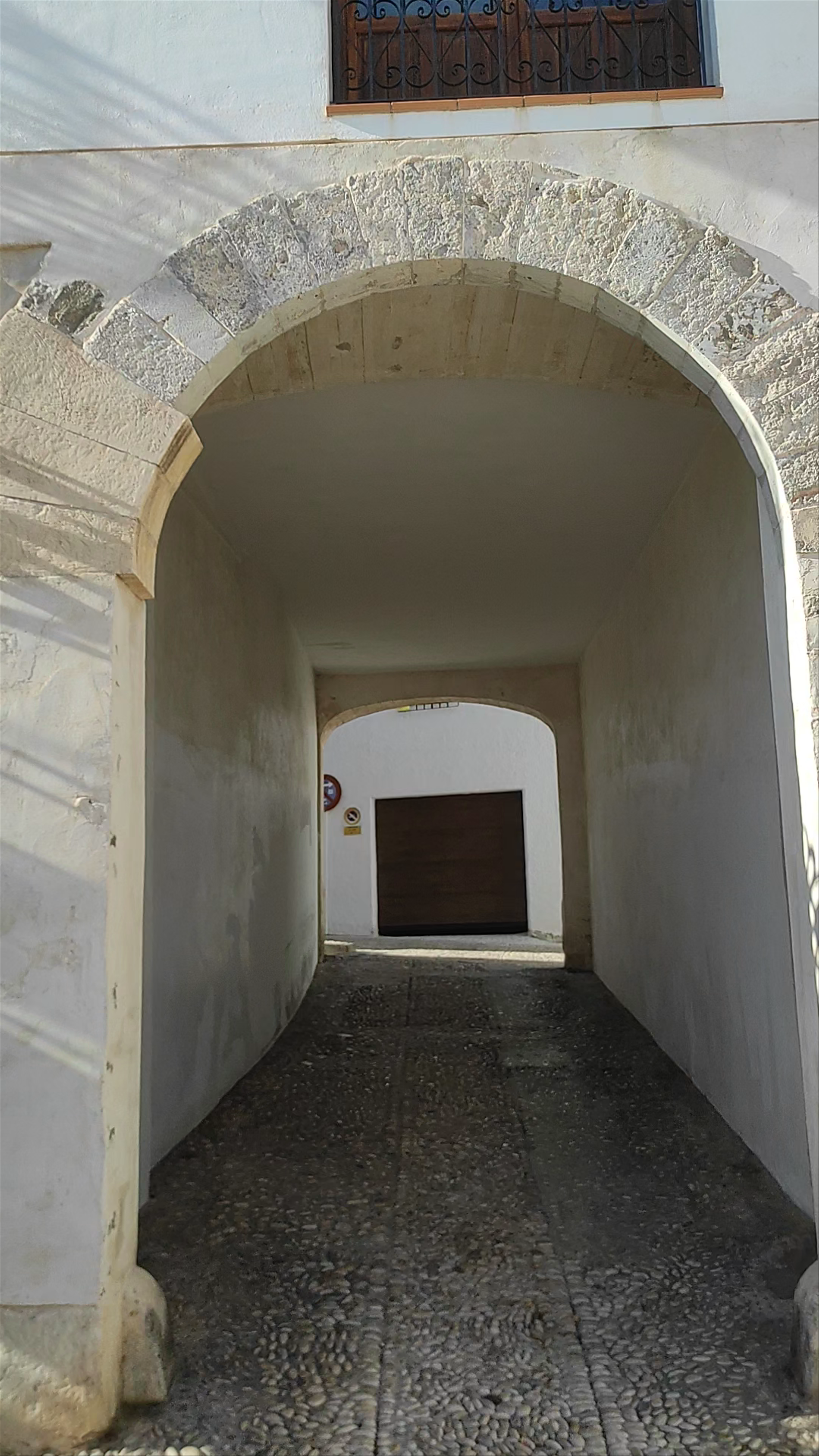 Ancient Stone Archway Entrance to Altea's Old Town