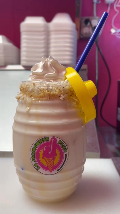 La Jalisciense Plus - MICHELAGUA OF HORCHATA IS SO GOOD - Ice Cream & Frozen Yogurt Near Me - Mansfield, Texas