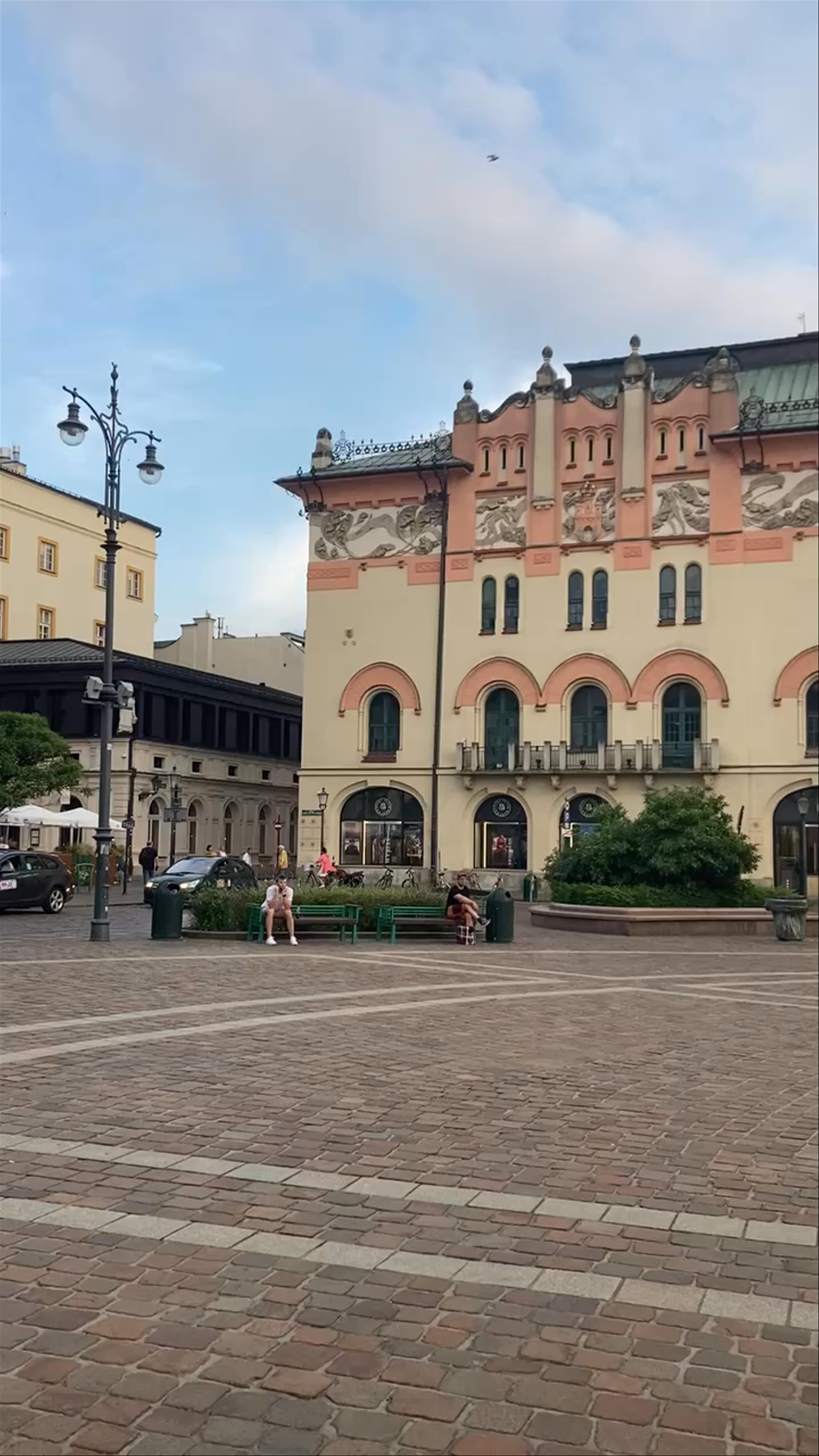 Evening Stroll at Plac Szczepański, Kraków — Historic Charm and Urban Vibes