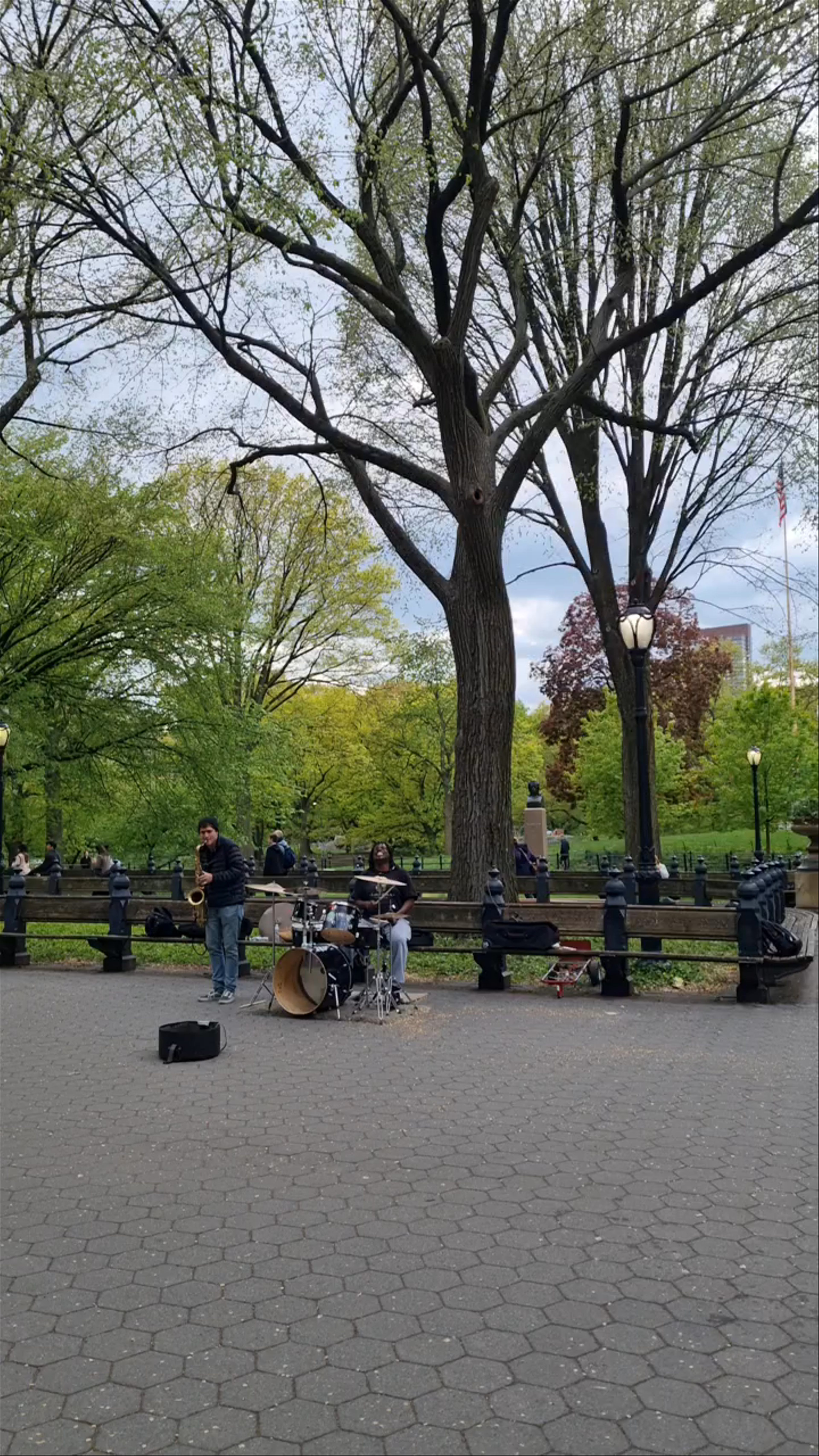 Springtime Serenade: Live Jazz in Central Park, New York