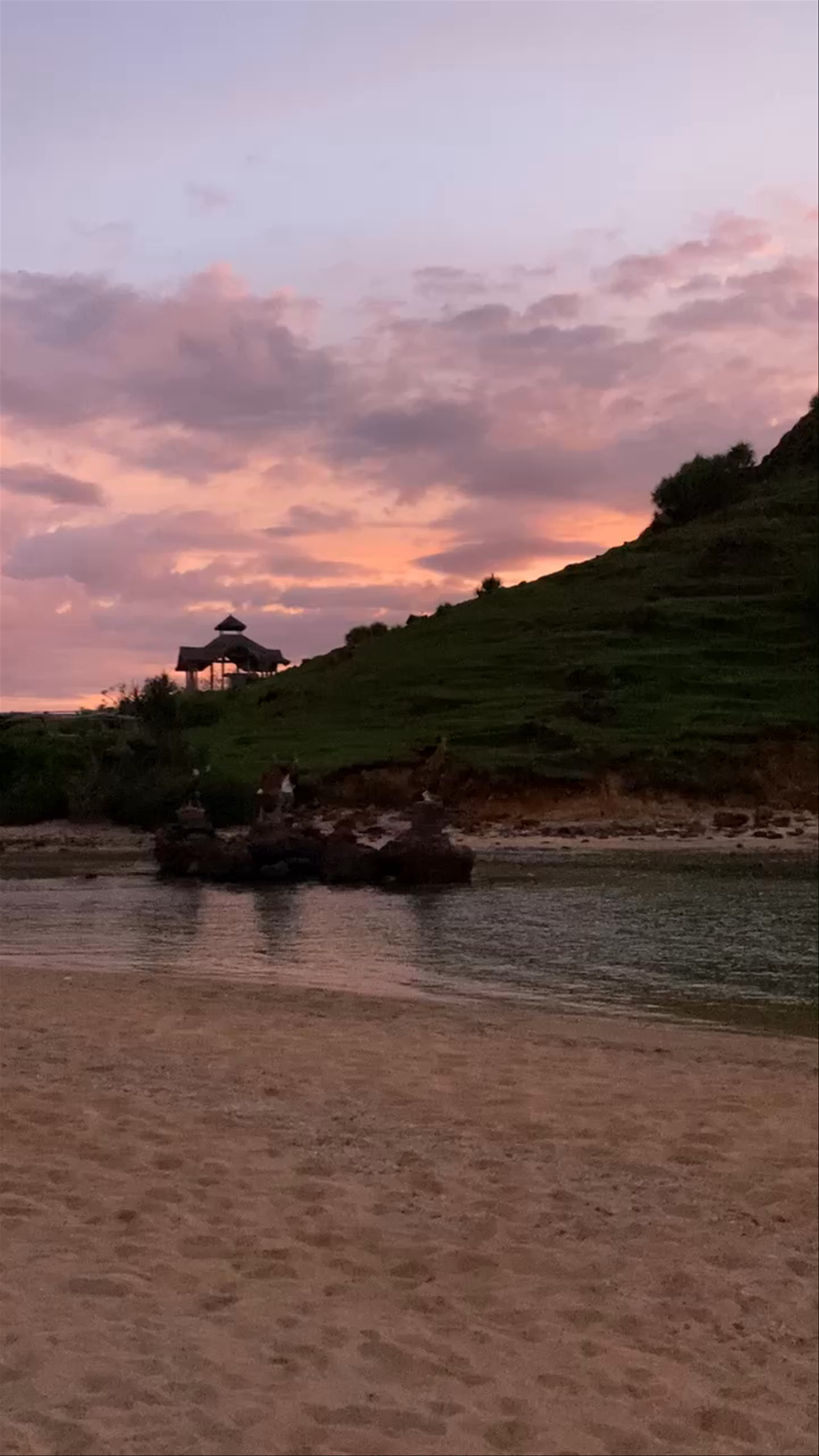 Bachelor's Tree at Sunset — Serene Coastal Escape in Kuta, Lombok