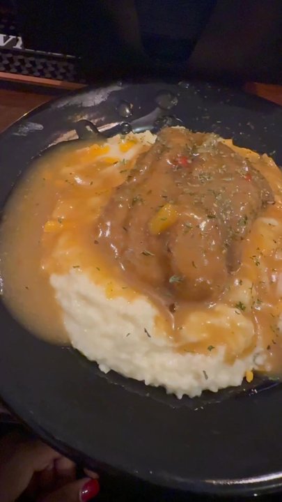 Daily Menu Restaurant - Catfish Shrimp & Grits (Opted for no shrimp) - Southern Near Me - Richmond, Virginia