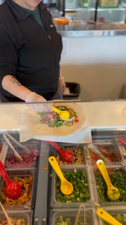 Evergreens - Their spring wraps are delicious - Salad Near Me - Bellevue, Washington