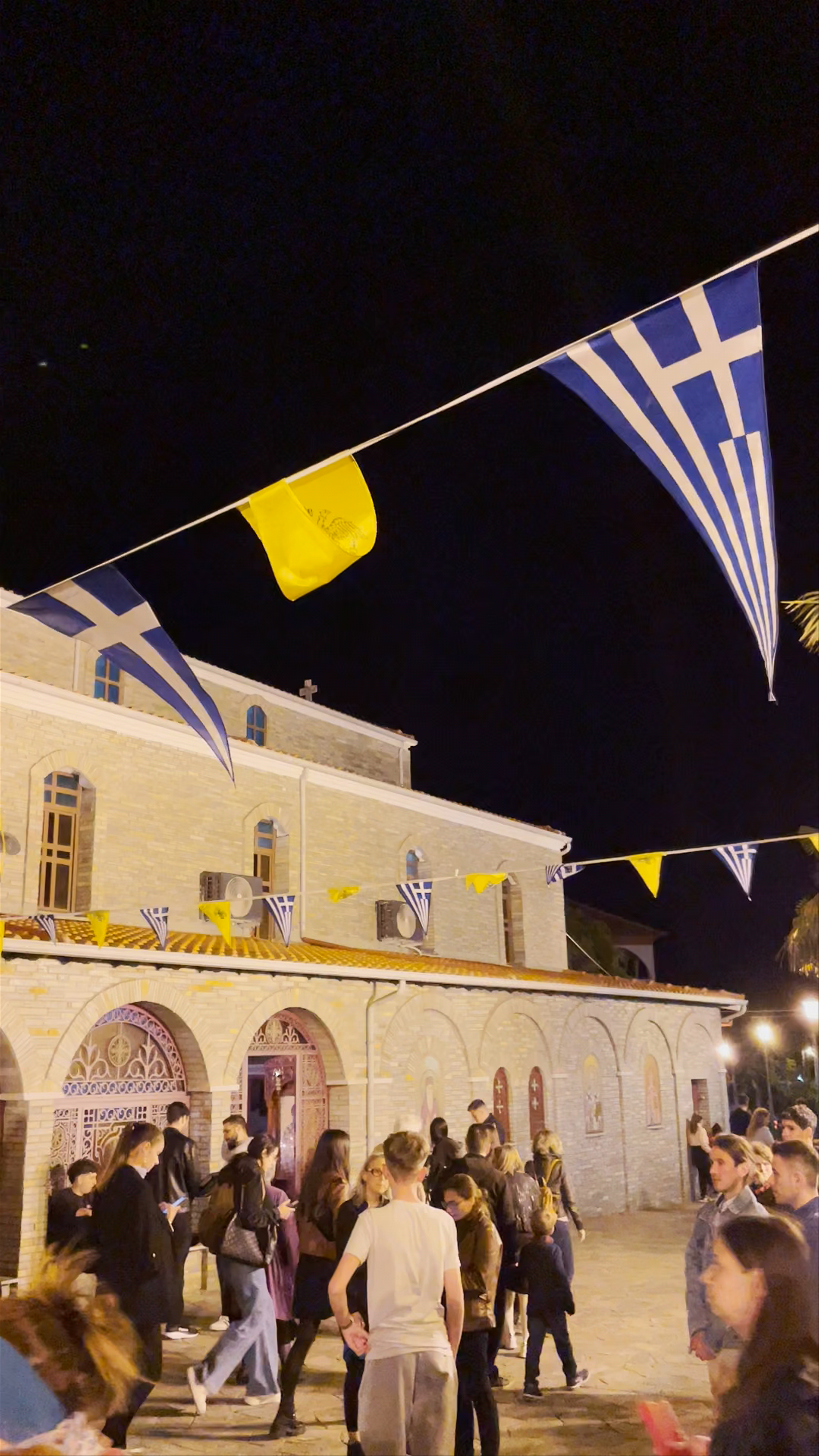 Ιερός Ναός Αγίου Νικολάου: Vibrant Night of Faith in Litochoro, Greece