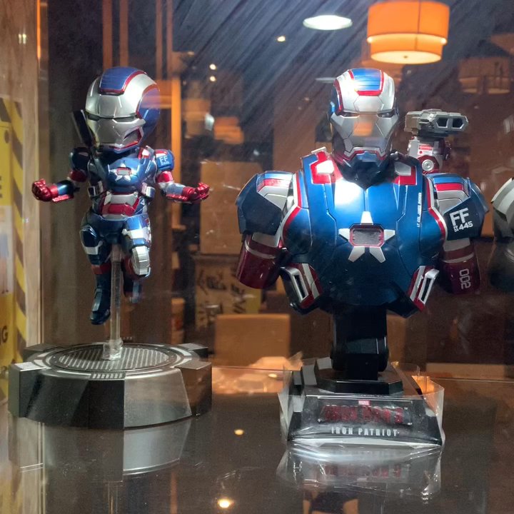 Kitchen M - Iron man and Transformers collection at the entrance - Chinese Near Me - Unionville, Ontario