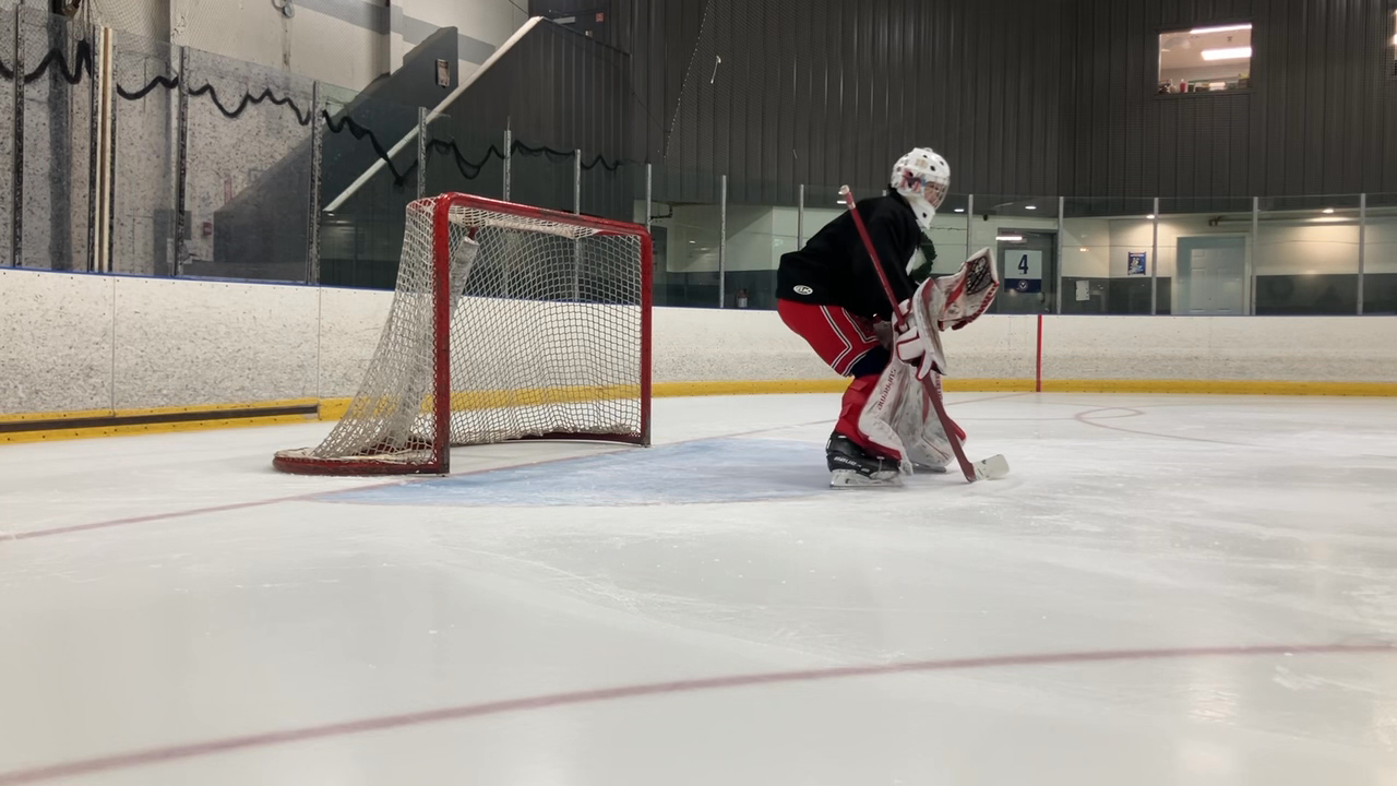 Ryder Patterson: Elite Training with Brad MacCharles of Empire Goaltending