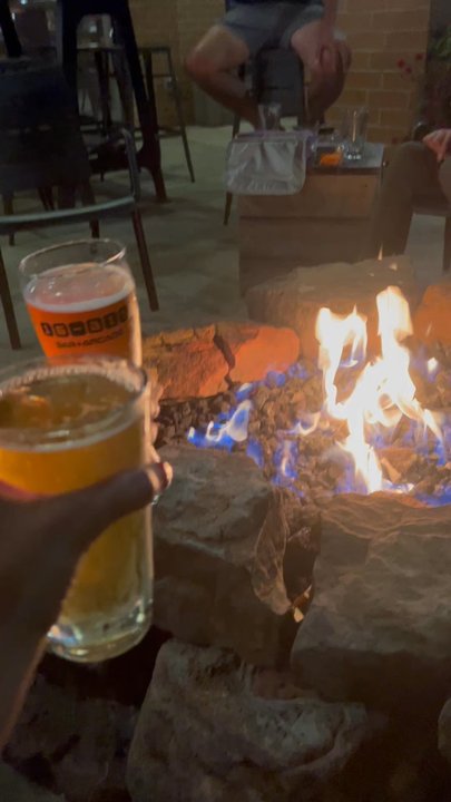 Pins Mechanical - Fire pit - Bowling Near Me - Columbus, Ohio