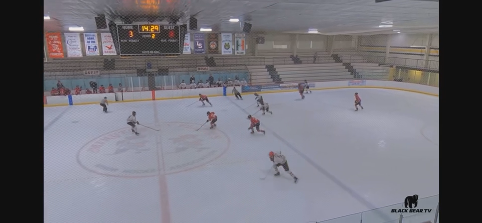 Ryder Bisson's Impressive Back Check and Quick Transition Play