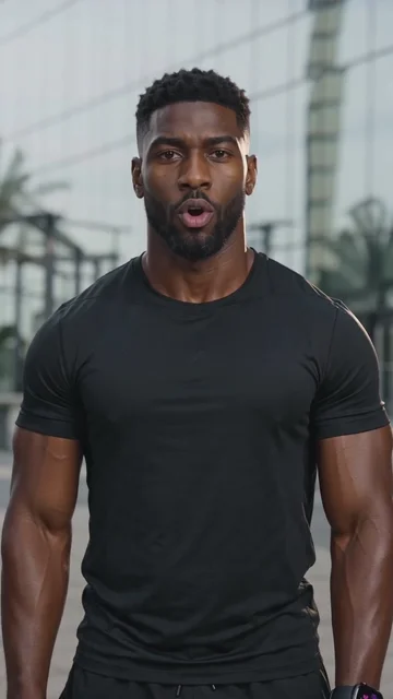 AI-generated video ad preview