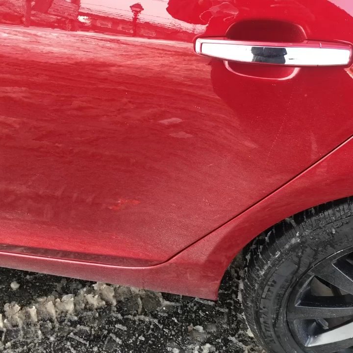 Finish Line Collision Inc - driver side was  all torn apart due to a moving truck. Front and back drivers door replaced along with trim pieces and mirror, front fender. - Auto Repair Near Me - Valley Stream, New York
