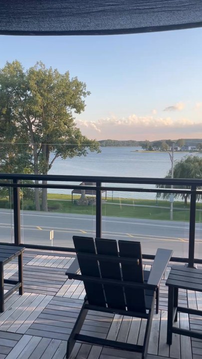 Drift On Pine - View from the rooftop bar - American Near Me - La Porte, Indiana