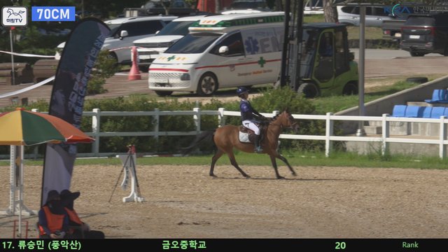 류승민 (풍악산) — 제20회 농림축산식품부장관배 승마대회 · 장애물 70cm