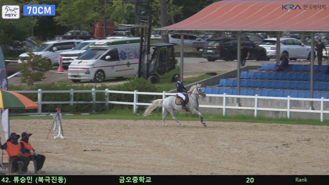 류승민 (북극진동) — 제20회 농림축산식품부장관배 승마대회 · 장애물 70cm