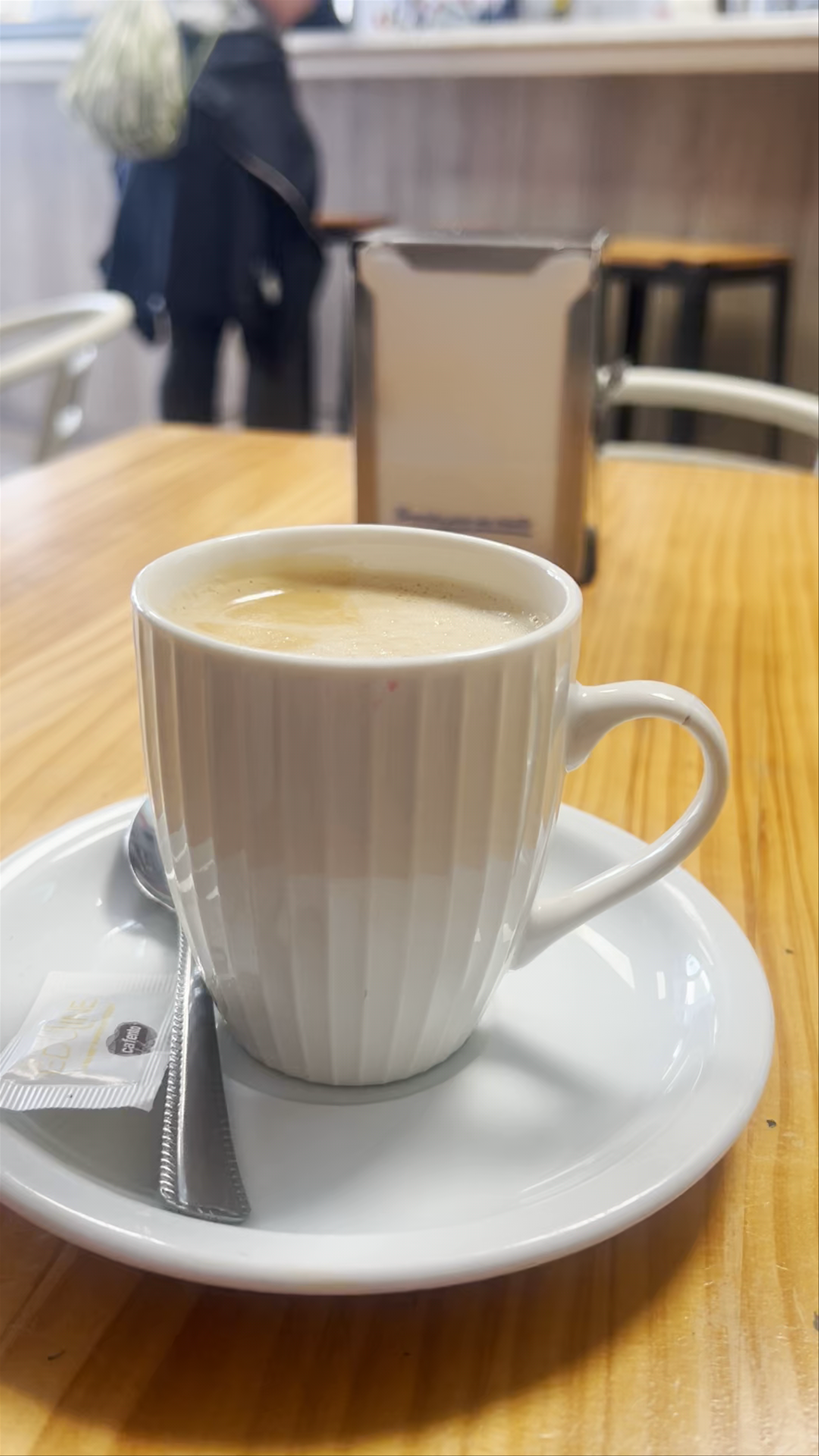 Cozy Coffee Moment at Bar Cafeteria Cadi in Torrellano, Spain