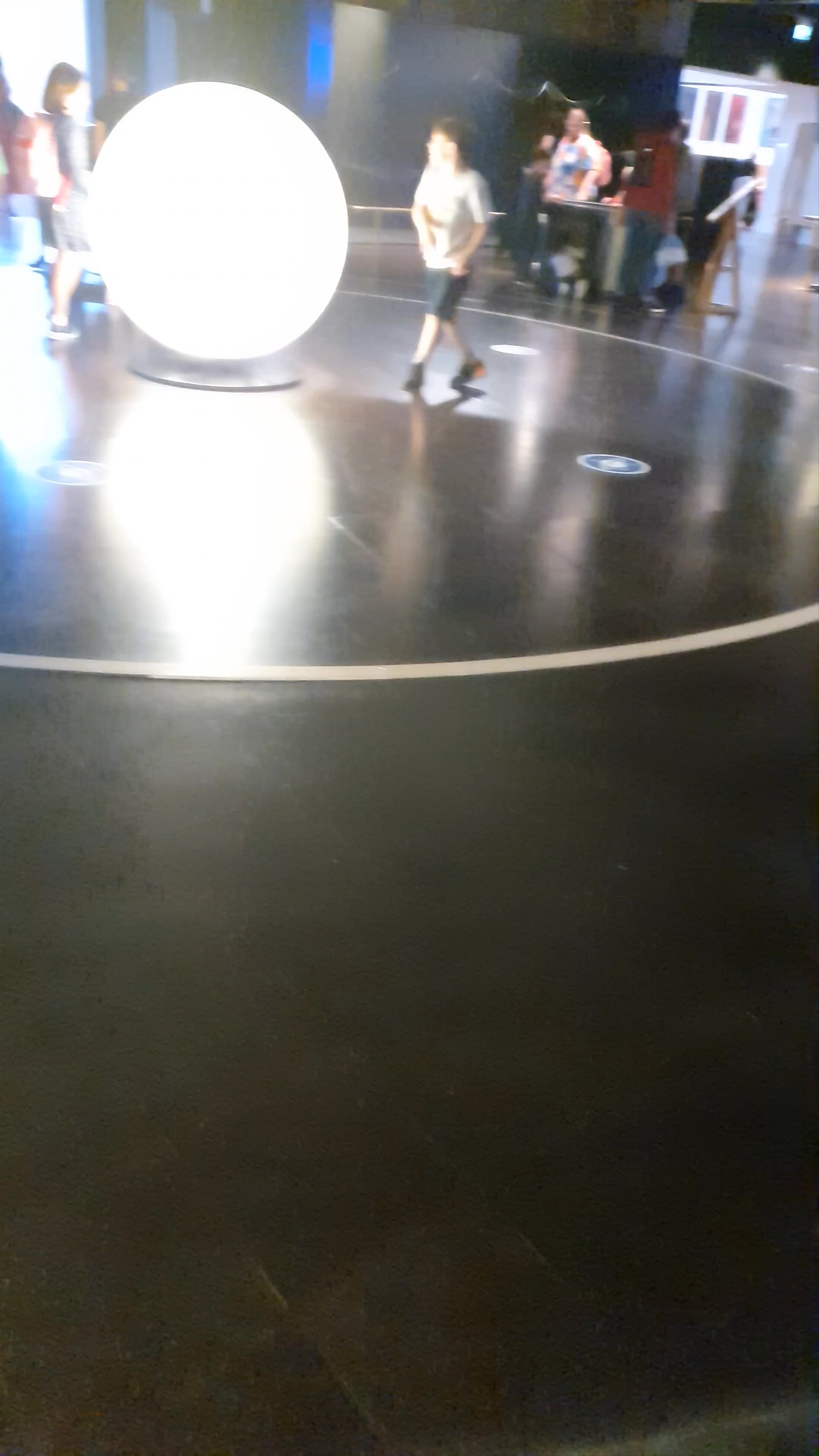 Interactive Light Exhibit at Science Museum London