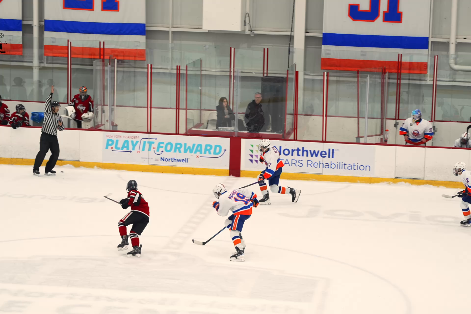 Brooks Matulich: Assist from P.A.L. Junior Islanders 13U AAA