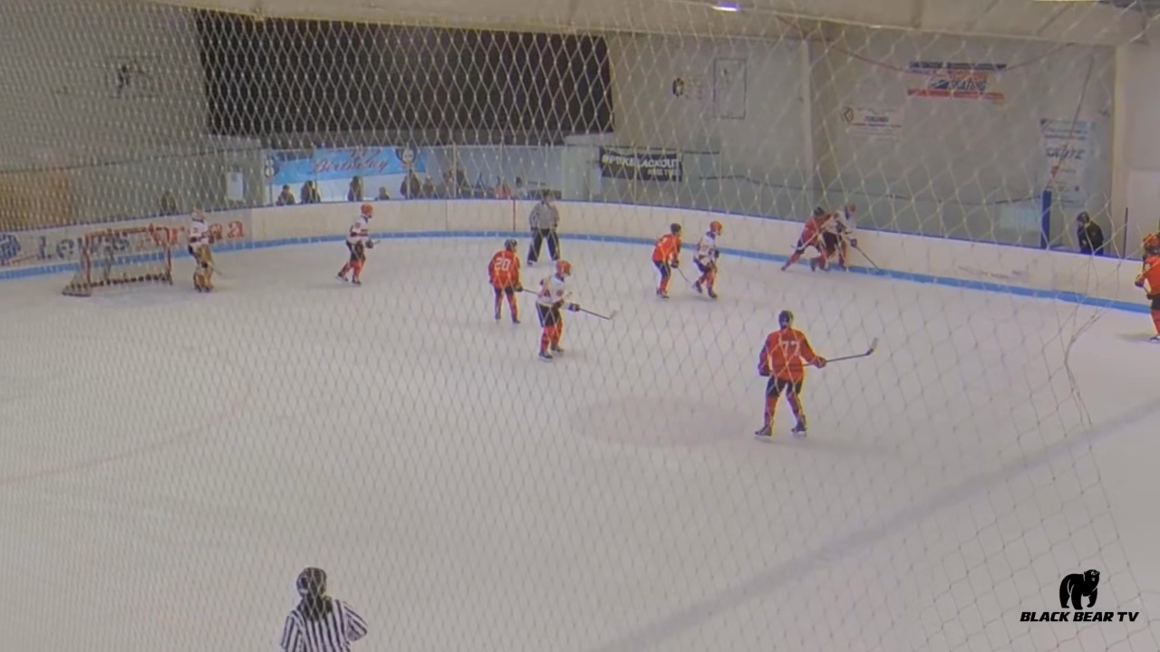 Eli Groh's Impressive Back Check & Stick Lift | Palmyra Black Knights 15u AAA
