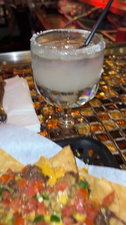 Pistolero's - Barbacoa nachos and margarita - Mexican Near Me - Houston, Texas