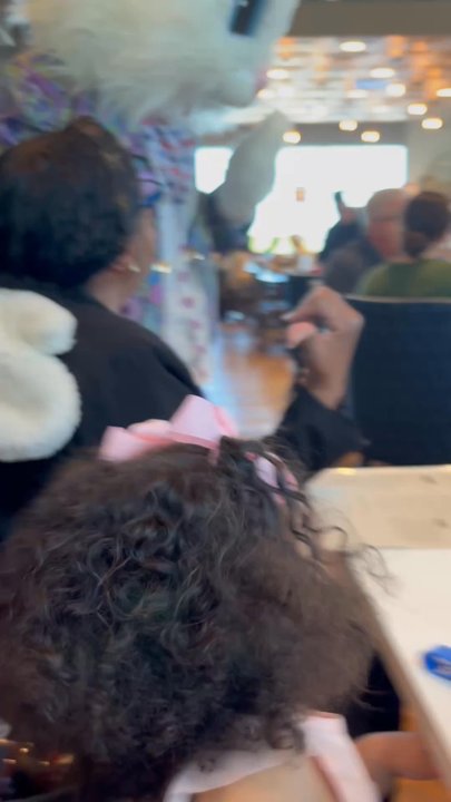 First Watch - Surprise visit from Easter Bunny - Breakfast & Brunch Near Me - Carrrollton, Texas