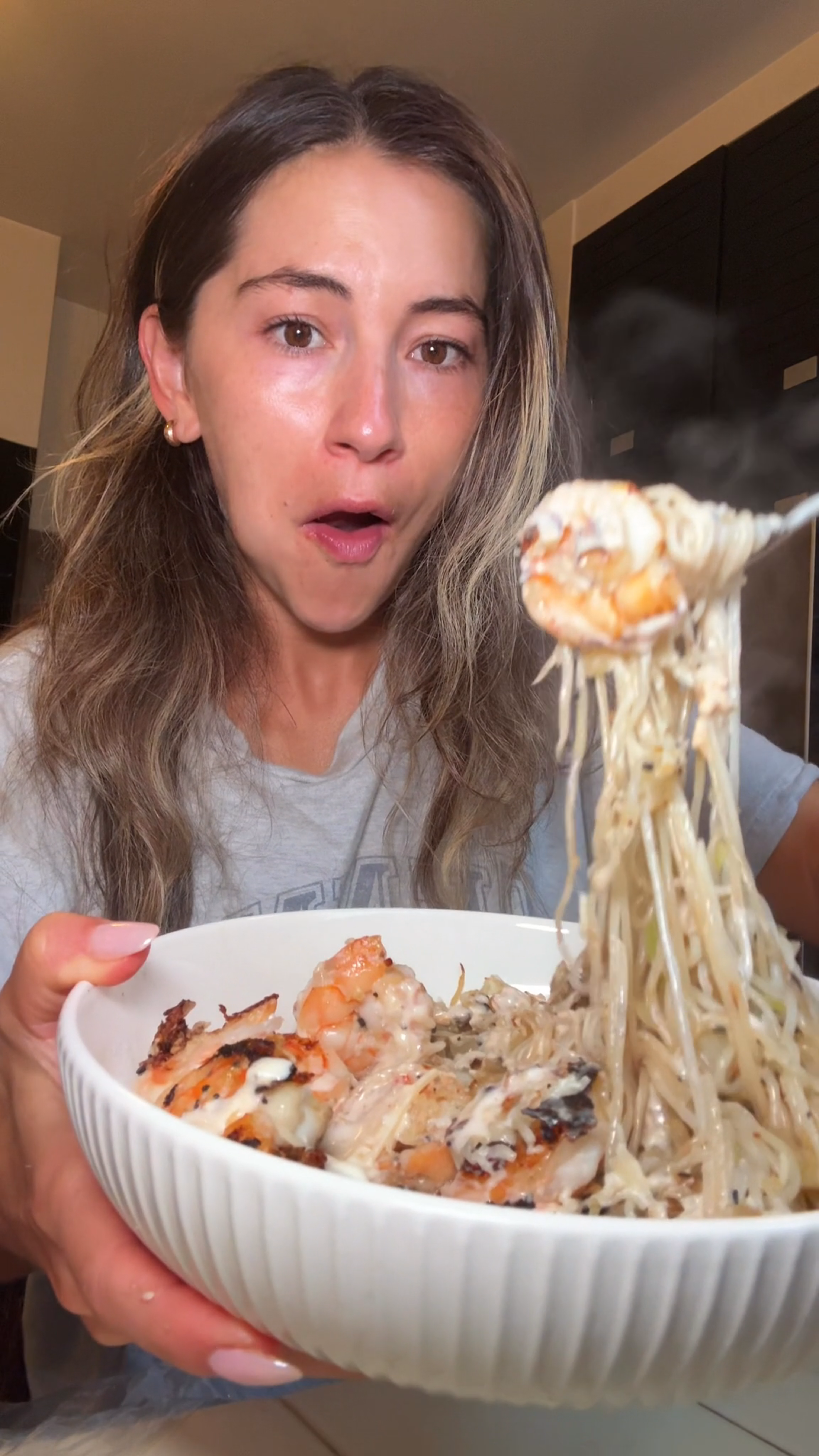 GF SHRIMP PASTA🍤🍜😍