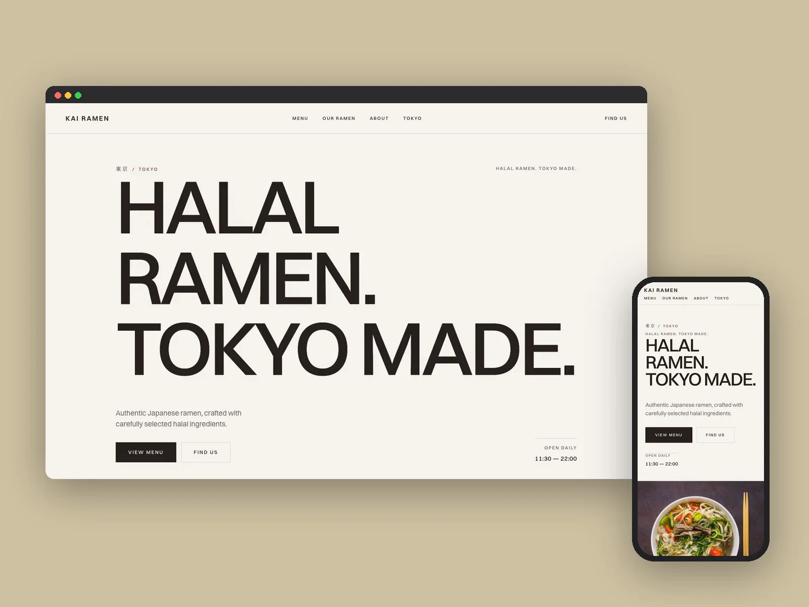 Ramen Restaurant