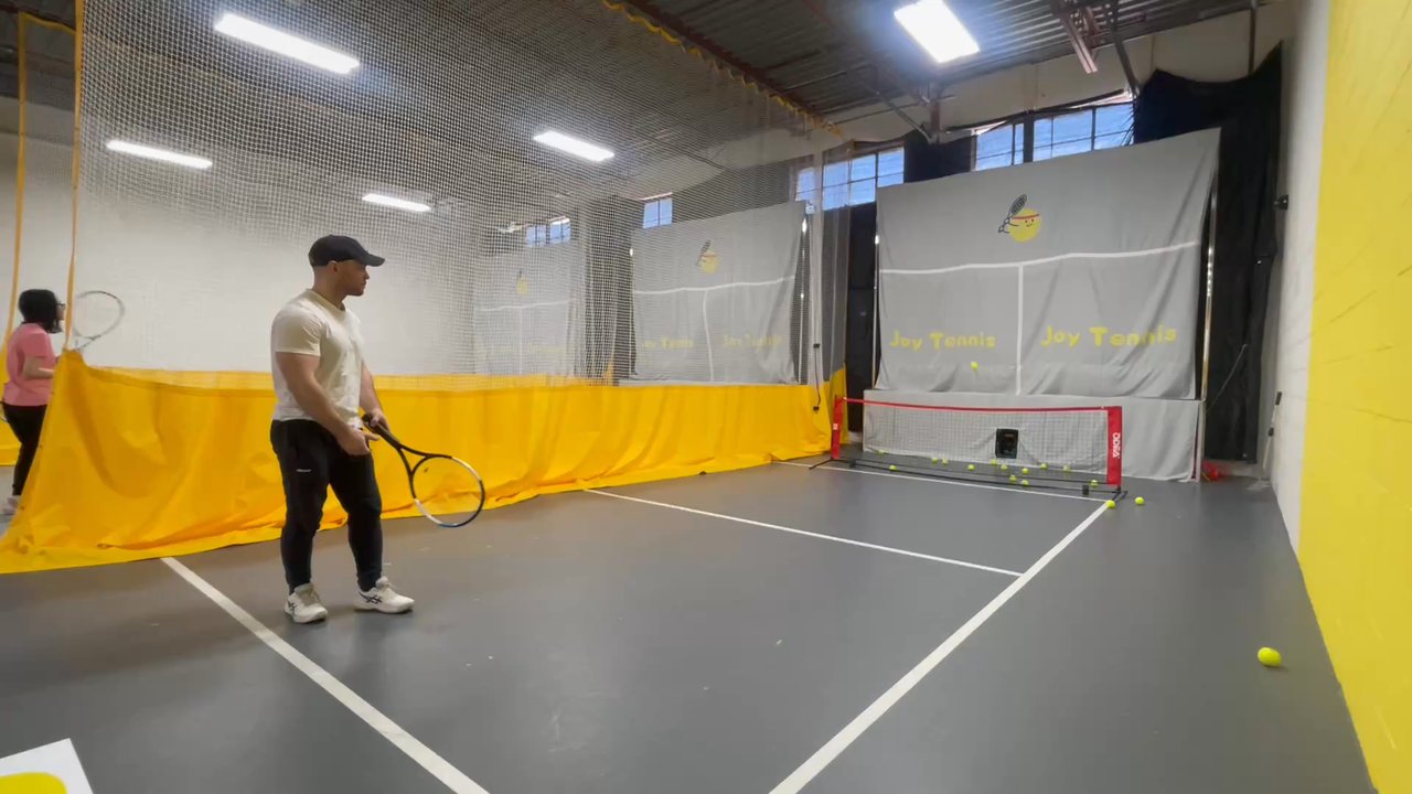 Joy Tennis - Video of ball machine - Tennis Near Me - Markham, Ontario