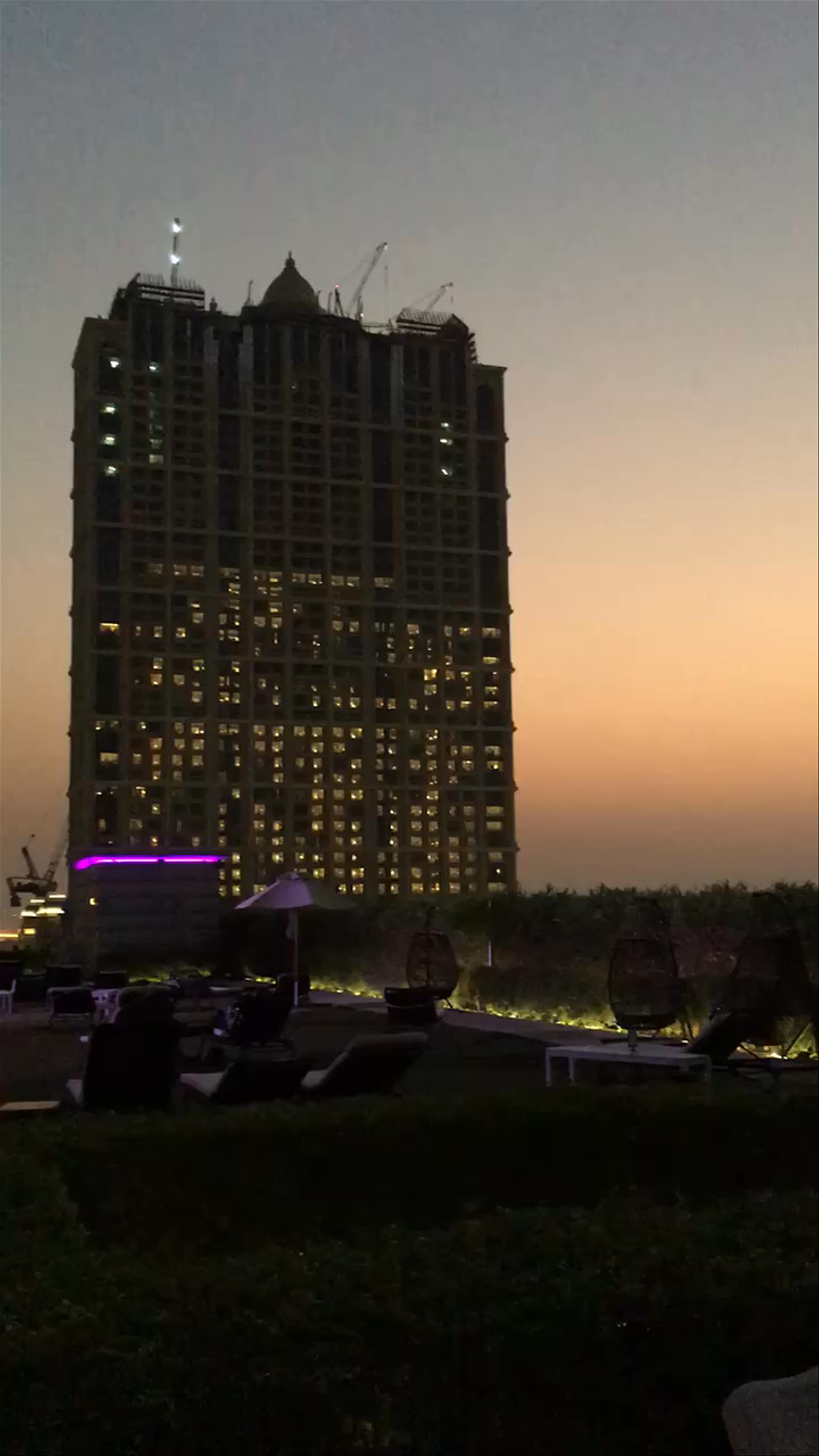Twilight Views at JW Marriott Marquis Hotel Dubai