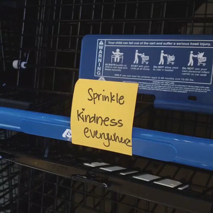 Albertsons - A little act of kindness goes a long way! Thanks Albertsons! This made me smile! - Grocery Near Me - Orange, California