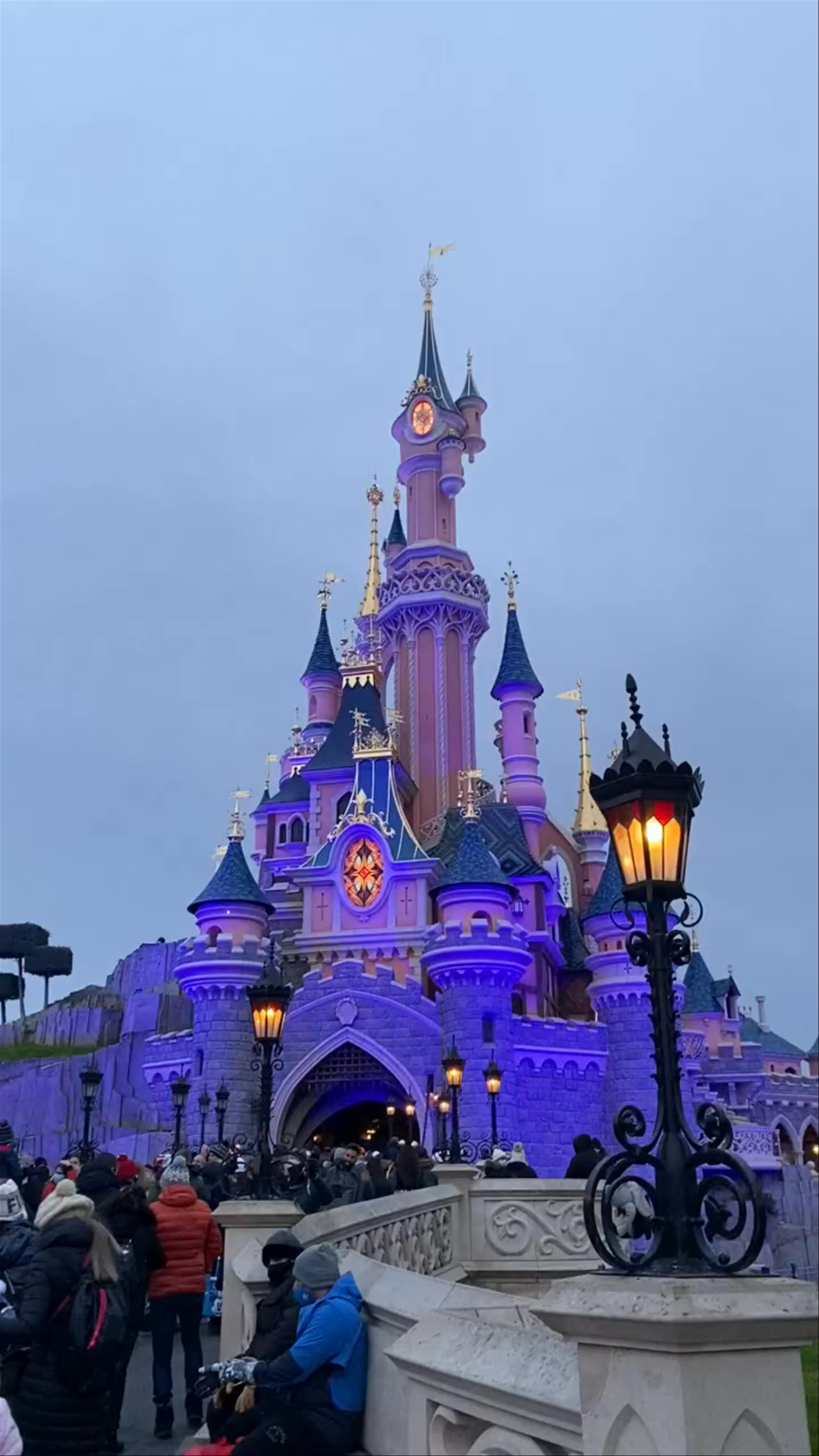 Enchanting Evening at Disneyland Paris Castle