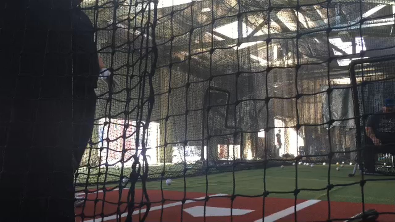 Baseball Central - Putting in work at Baseball Central. - Batting Cages Near Me - Los Angeles, California