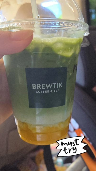 Brewtik - Mango sticky rice matcha - Coffee & Tea Near Me - Elk Grove, California