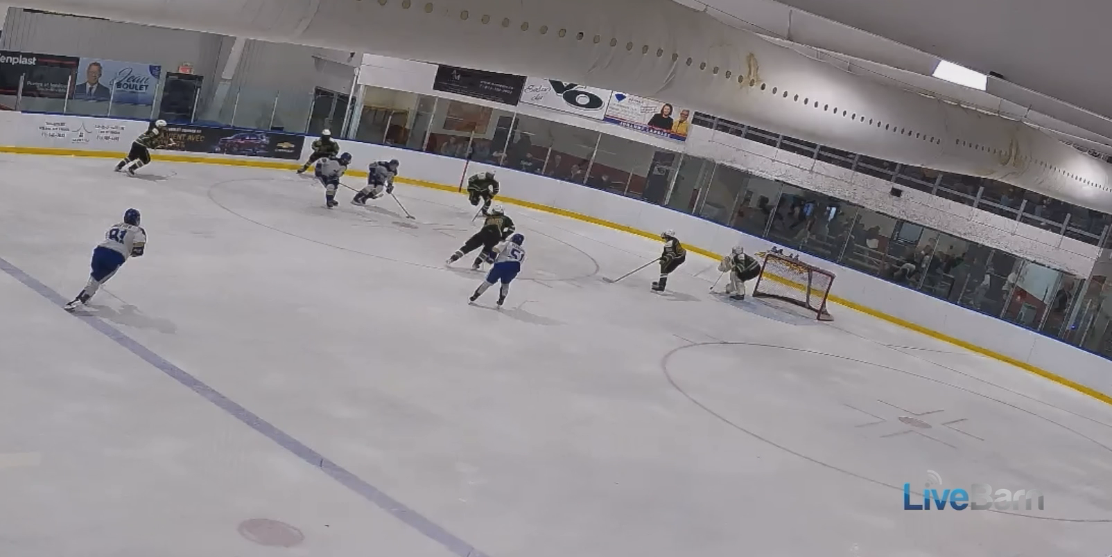 Malik Bouchard's assist vs Seminaire St-Joseph M18D1