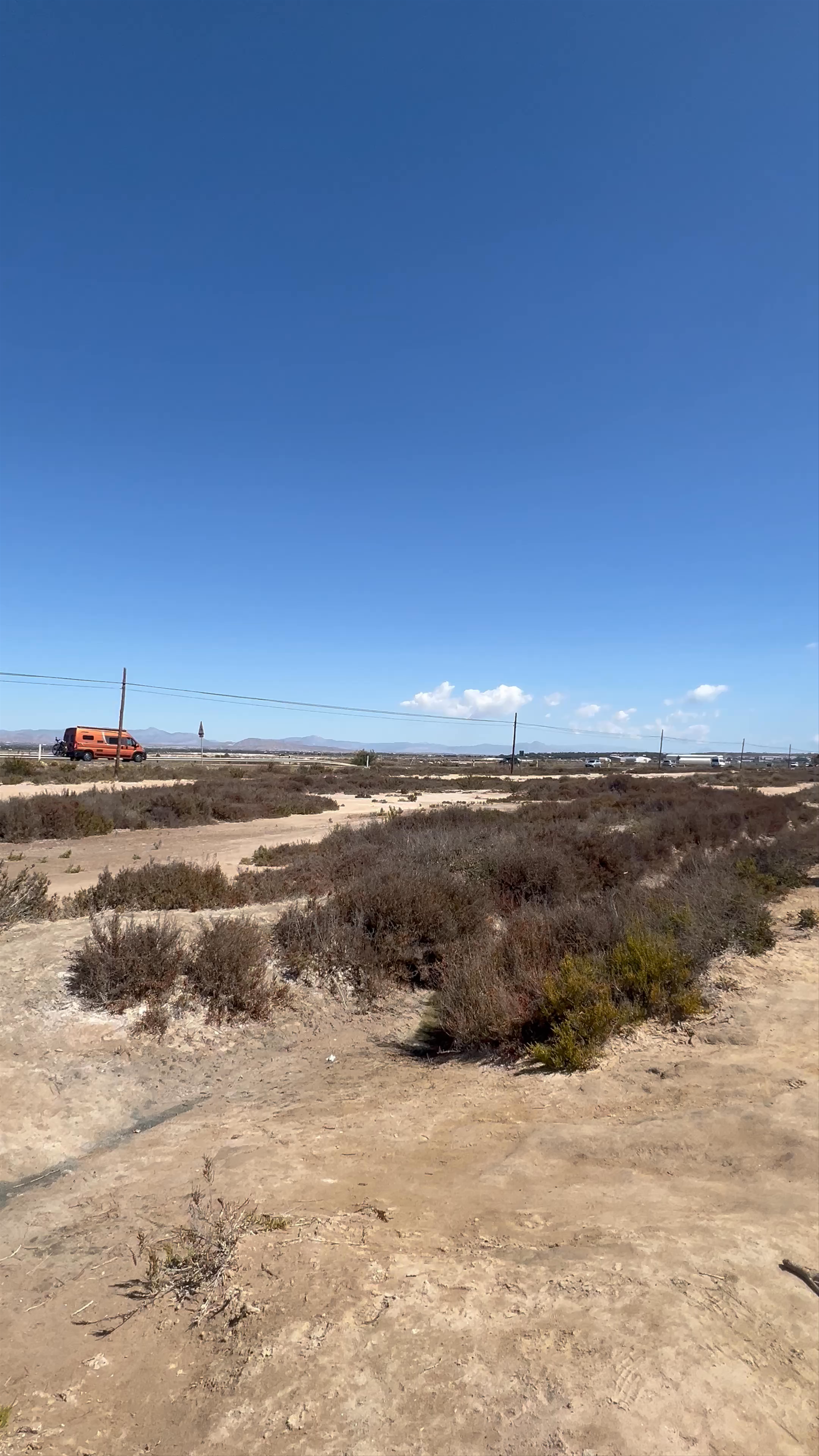 Toro de Osborne in Santa Pola: Iconic Spanish Landmark under Clear Blue Skies