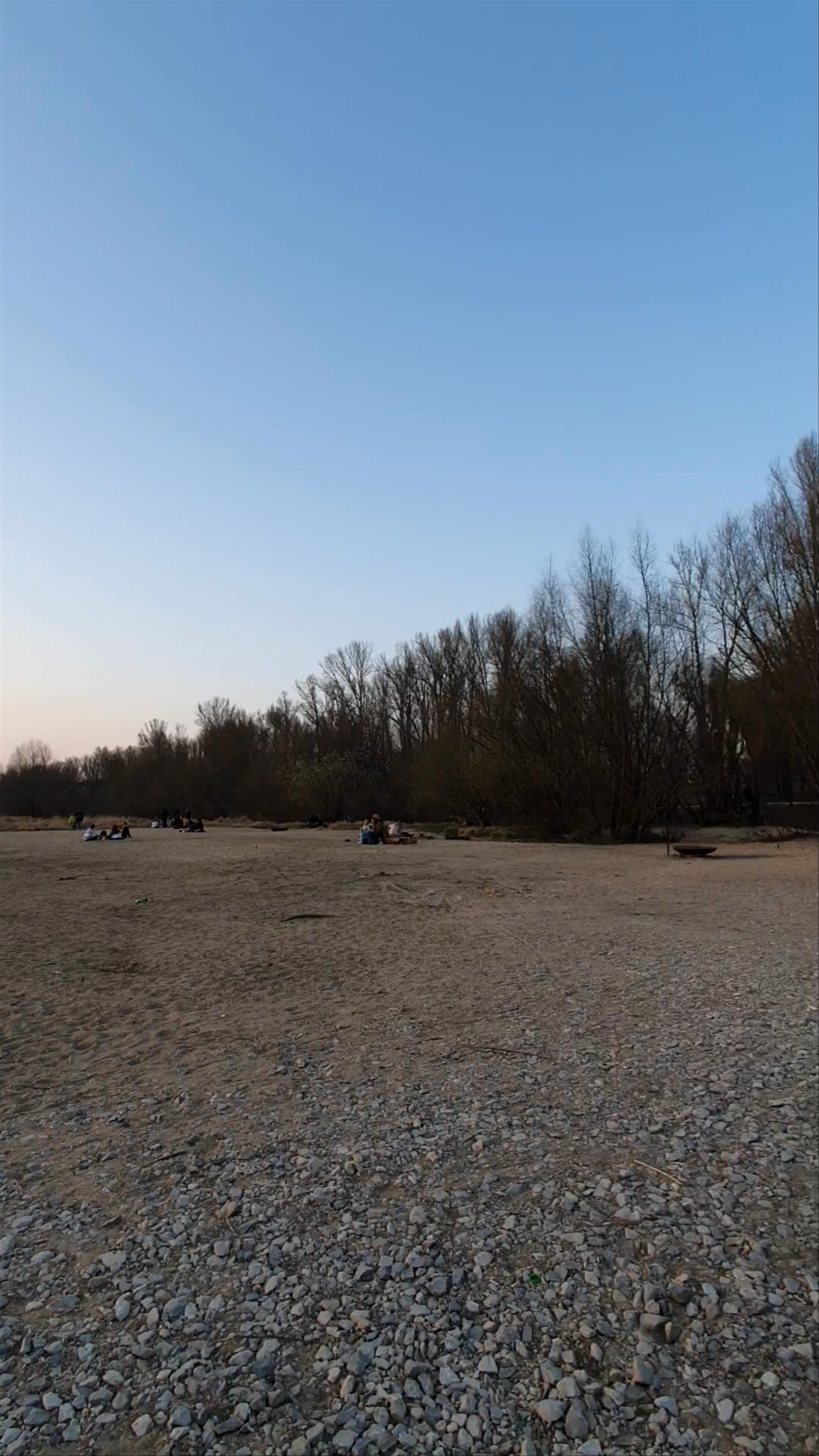 Sunset Serenity at Poniatówka Riverside, Warsaw