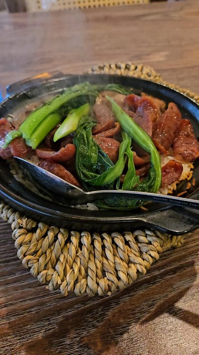 Bokee Chinese BBQ House - Claypot rice with preserved meats - Chinese Near Me - Plano, Texas