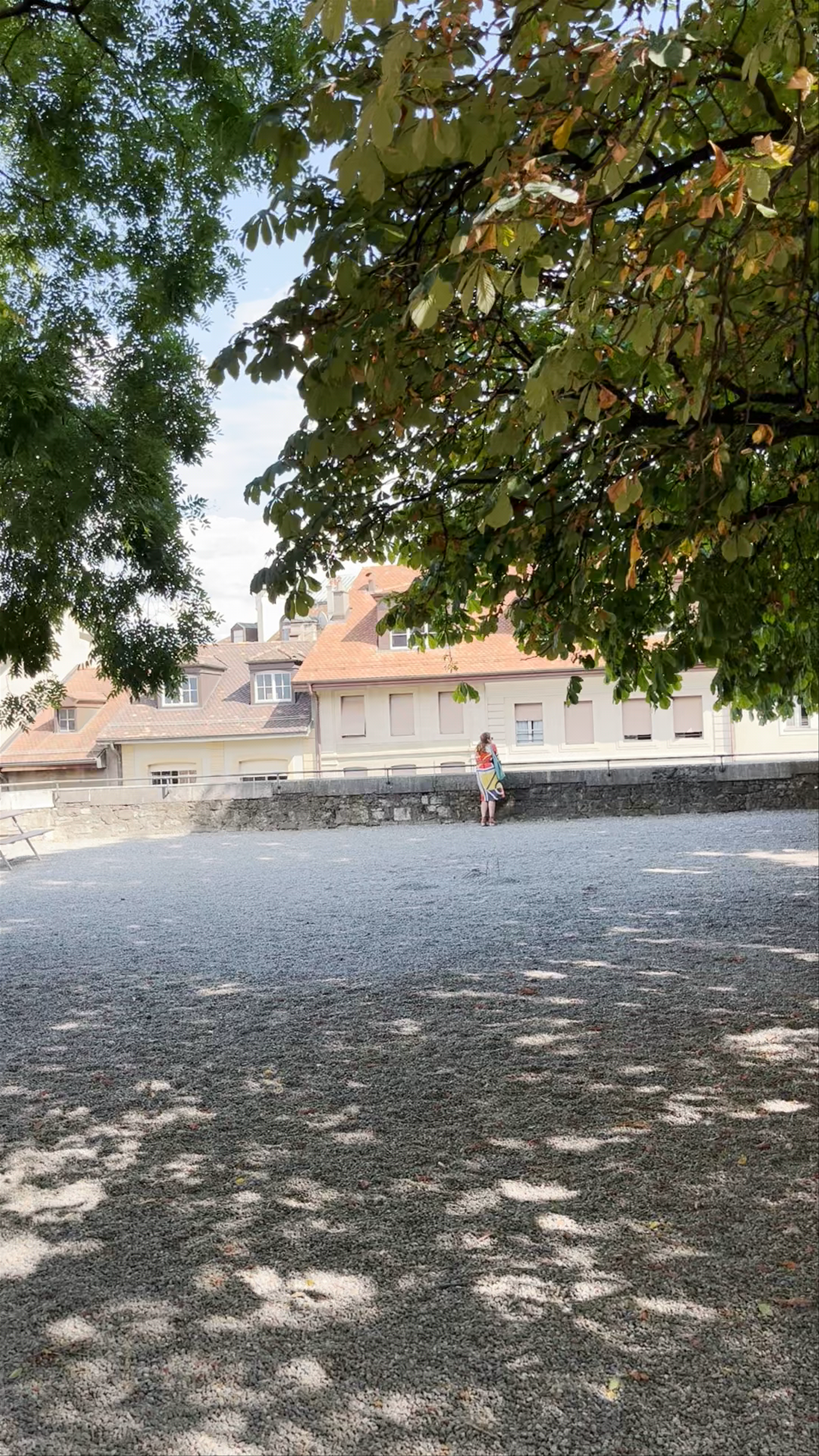 Serene Afternoon at Terasses Cathedrale in Geneva