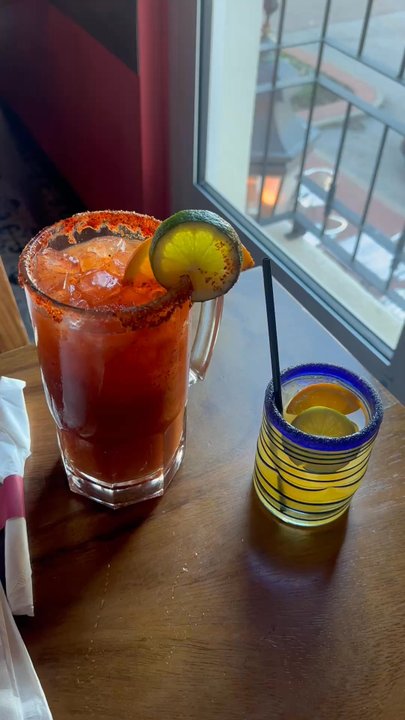 Azul Tequila - Michelada & a claze azul margarita - Mexican Near Me - Bentonville, Arkansas