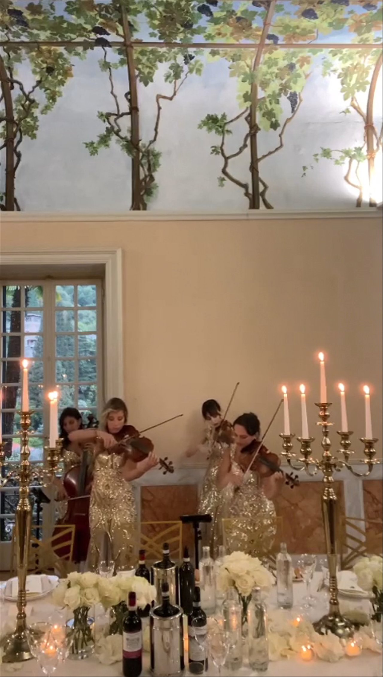 The Italy String Quartet - Wedding @ Hotel Villa Cipressi - video