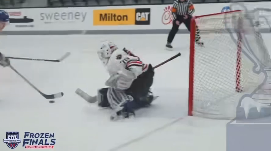 Chris Erasmus Shines: 2024 Semifinals for the Frozen Cup post season Highlights with New Jersey 87's EHLP