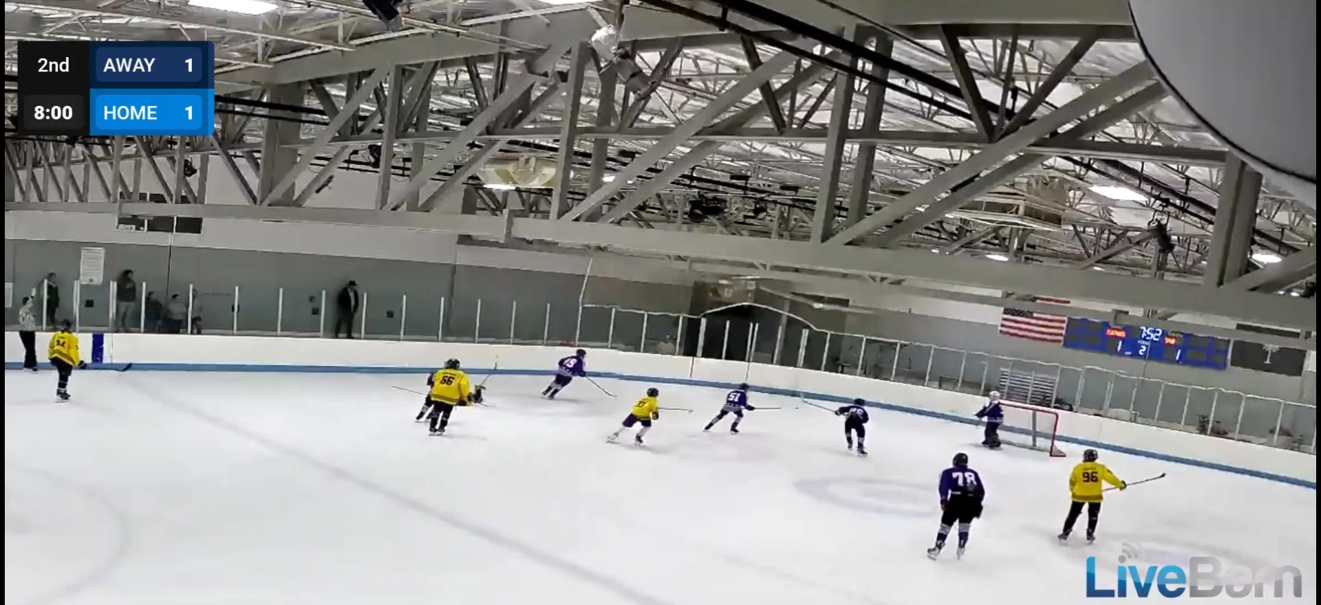 Alexander Porter: Massive open ice hit with SPHA.
