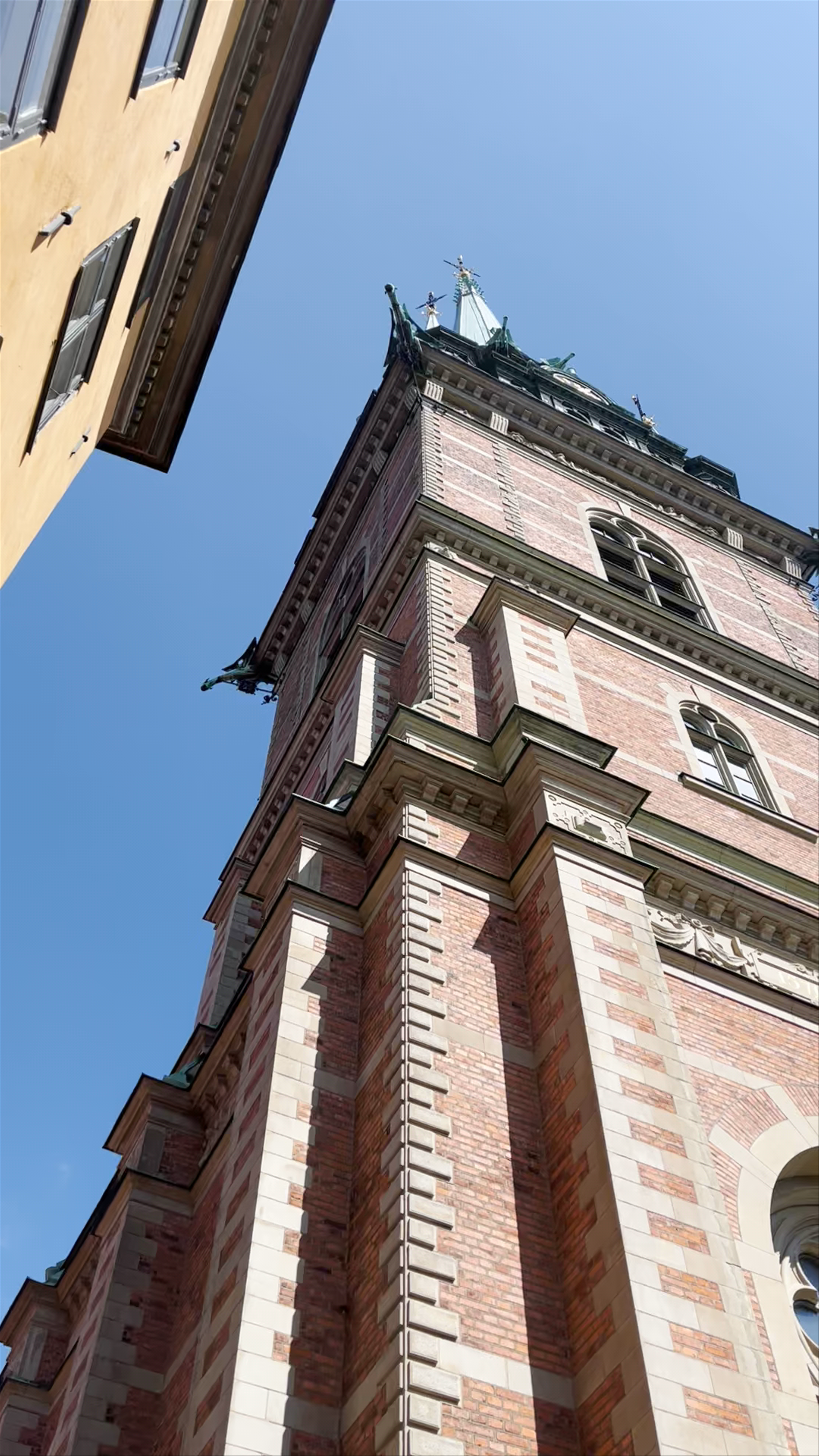 Saint Gertrude Church and Svartmangatan Walk in Stockholm