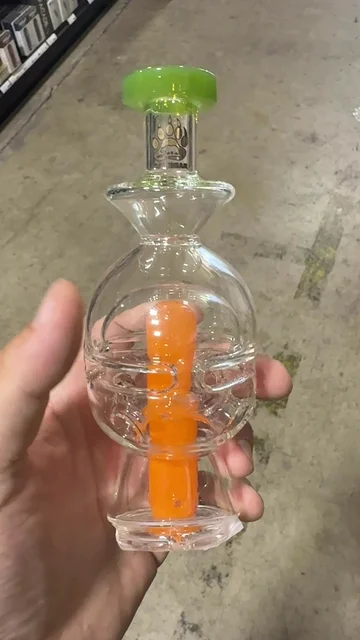 Preview pic of Puffco peak glass top Calibear fab egg 👉 brand new