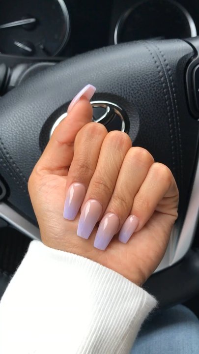 Spa Day - Purple ombré nails! Second time here and I must say I absolutely love it! The nail technician amazes both times he's done my nails! - Hair Salons Near Me - San Bruno, California