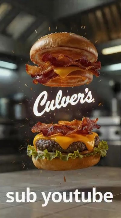 Culver's - big butter monster burger - Burgers Near Me - Niles, Michigan