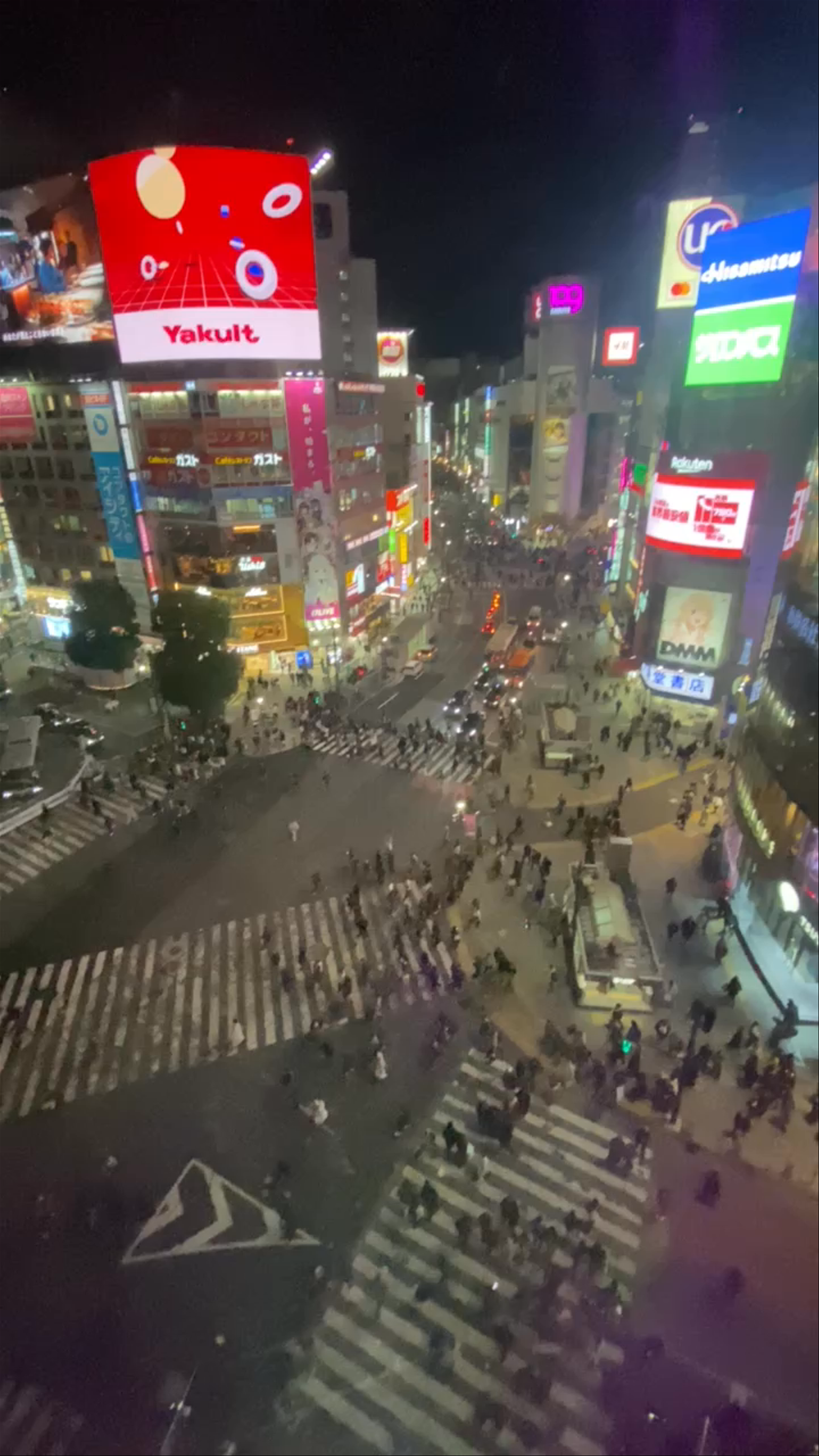 Shibuya Scramble Crossing: Tokyo's Iconic Nightlife Pulse
