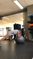 Exercise thumbnail image for Stability Ball Roll Out