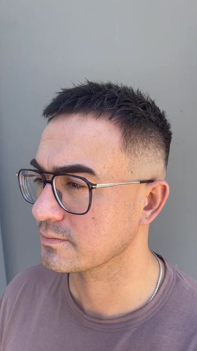 Blackmoon - High fade textured crop - Hair Salons Near Me - Sacramento, California